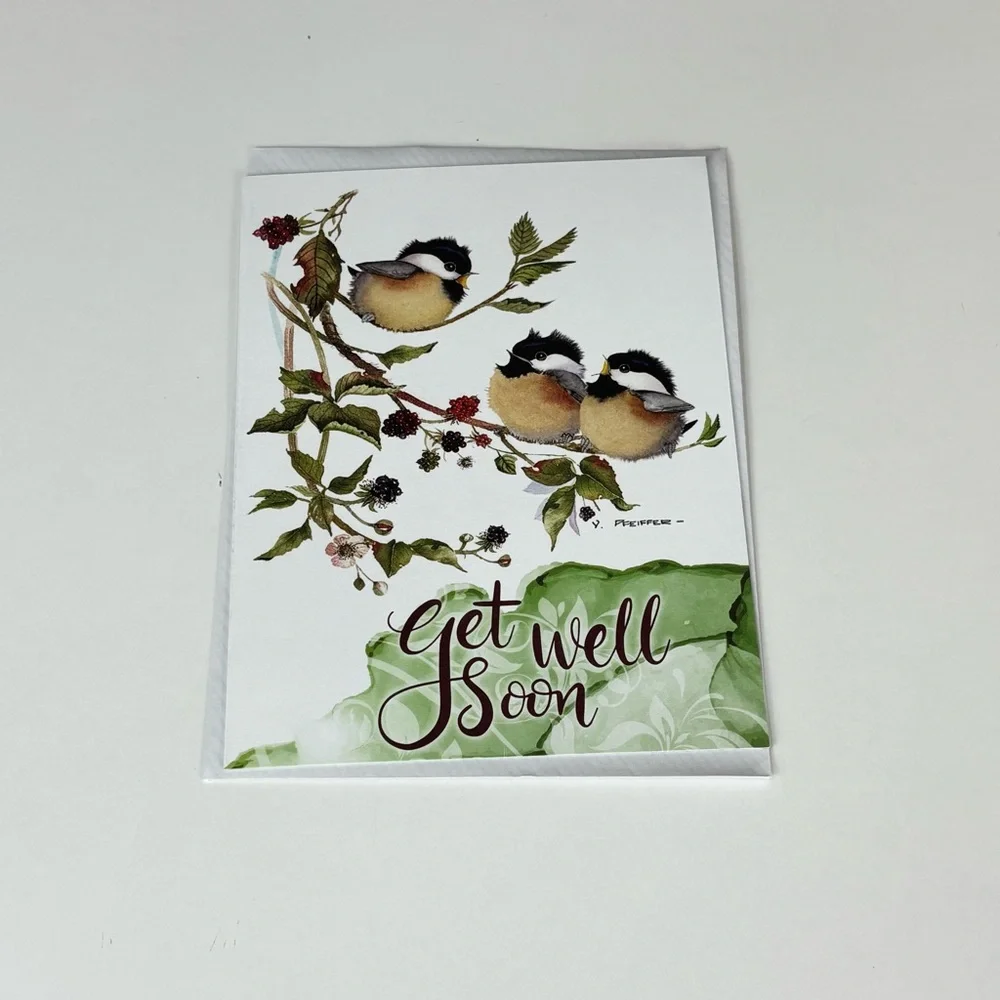 VTG Assorted valentines get well soon thinking of you Greeting Cards Set of 10